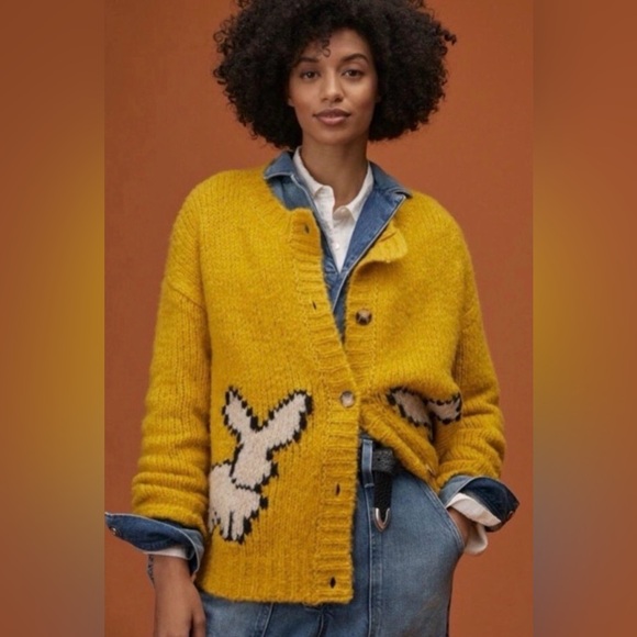 Maeve Sweaters - NWOT Maeve Bunny Cardigan